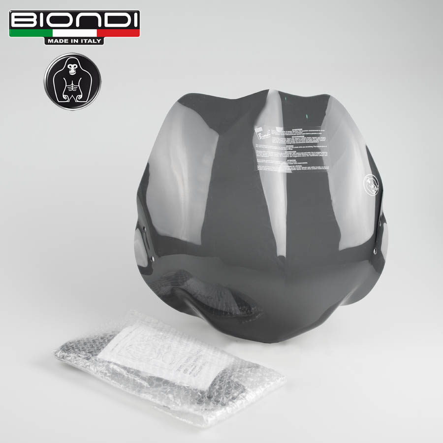 Small Screen Smoke Grey Dark YAMAHA FZ6 600cc. 2004-2006
