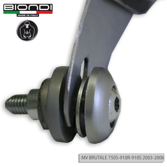 Mounting Kit for Small Screen for Motorbikes (to add at:) - MV AGUSTA Brutale 750S  2003/2006,  910R 2003/2006, 910S 2003/2008, 990R 2009/2012, 989R 2007/2011