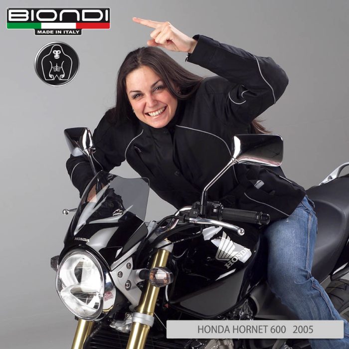 Small Screen Smoke Grey Dark HONDA Hornet 600 2005-2006 - Image 2
