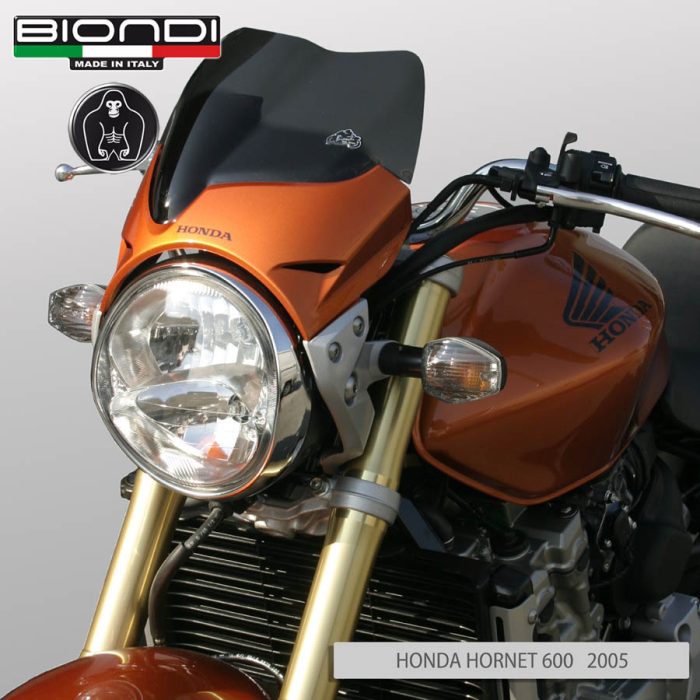 Small Screen Smoke Grey Dark HONDA Hornet 600 2005-2006 - Image 3