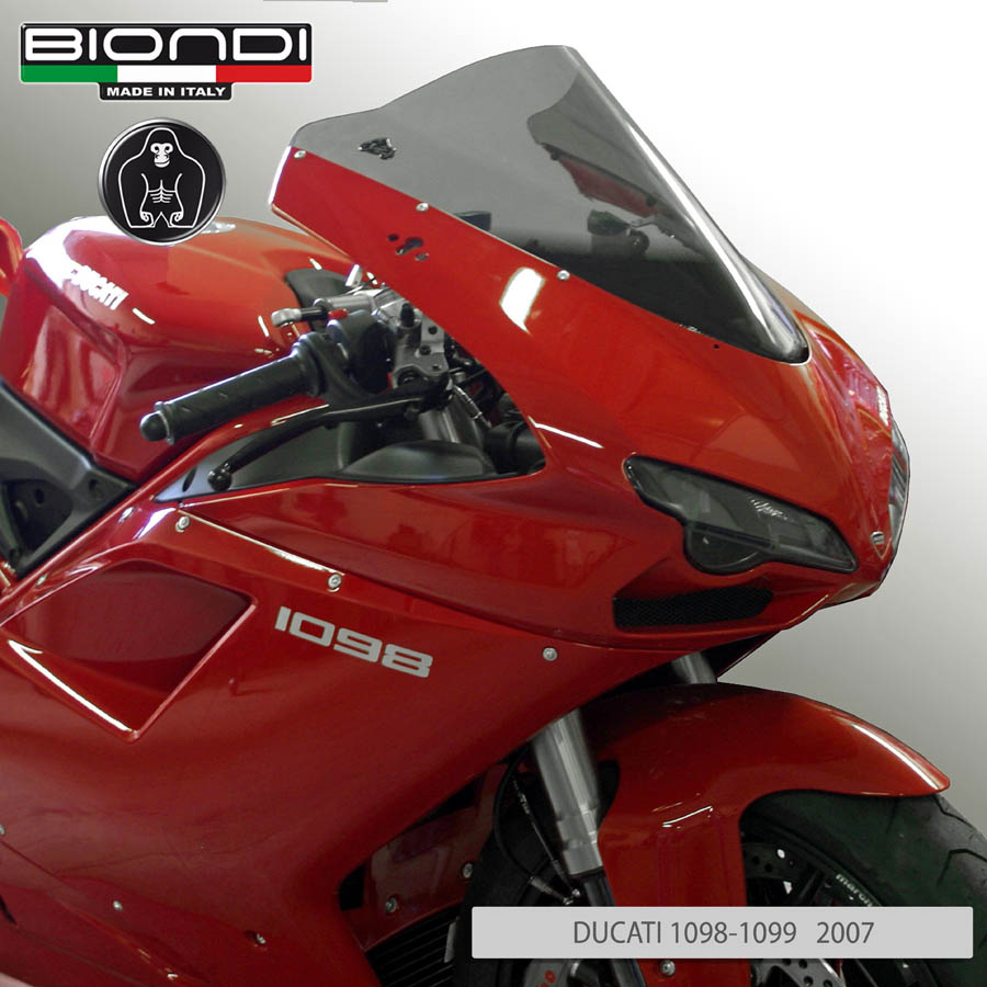 Cupolino Fumé - DUCATI 1098/1099cc. 2007, 1098S/1099cc. 2007, 848cc.2010 - immagine 2