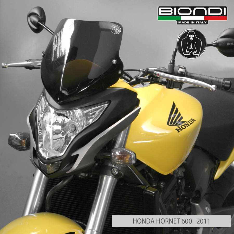 Cupolino Fumé Scuro HONDA Hornet 600cc. 2011/SUZUKI GSR 750 2011 - immagine 3
