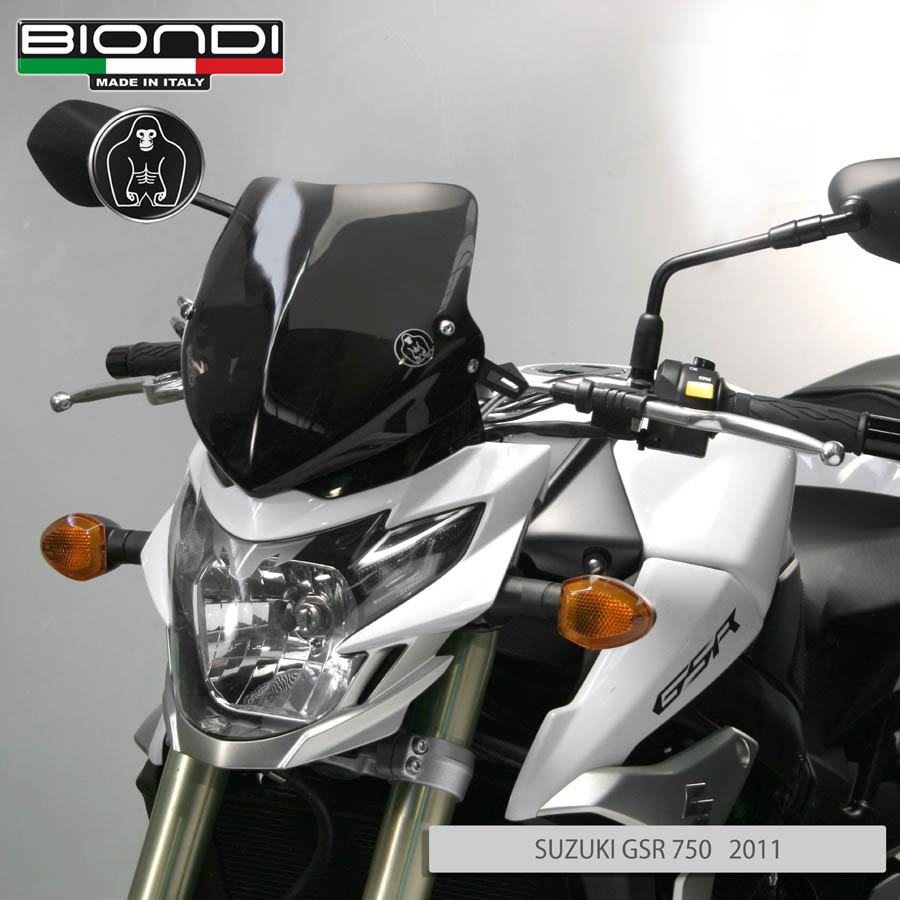 Cupolino Fumé Scuro HONDA Hornet 600cc. 2011/SUZUKI GSR 750 2011 - immagine 2