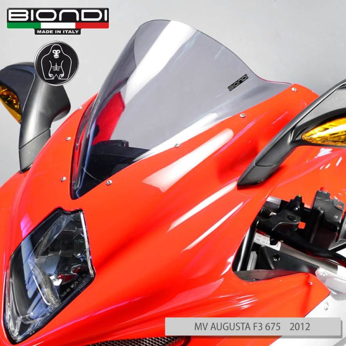 Small Screen Smoke Grey -MV AGUSTA F3 675cc. 2012 - Image 2
