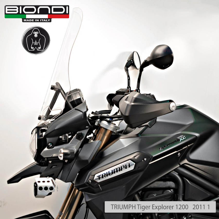 Small Screen Transparent TRIUMPH Tiger Explorer 1200 /Tiger Explorer 1200 XC 2011 - Image 4