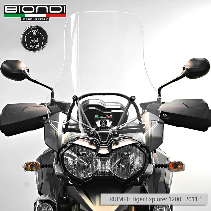 Small Screen Transparent TRIUMPH Tiger Explorer 1200 /Tiger Explorer 1200 XC 2011 - Image 2