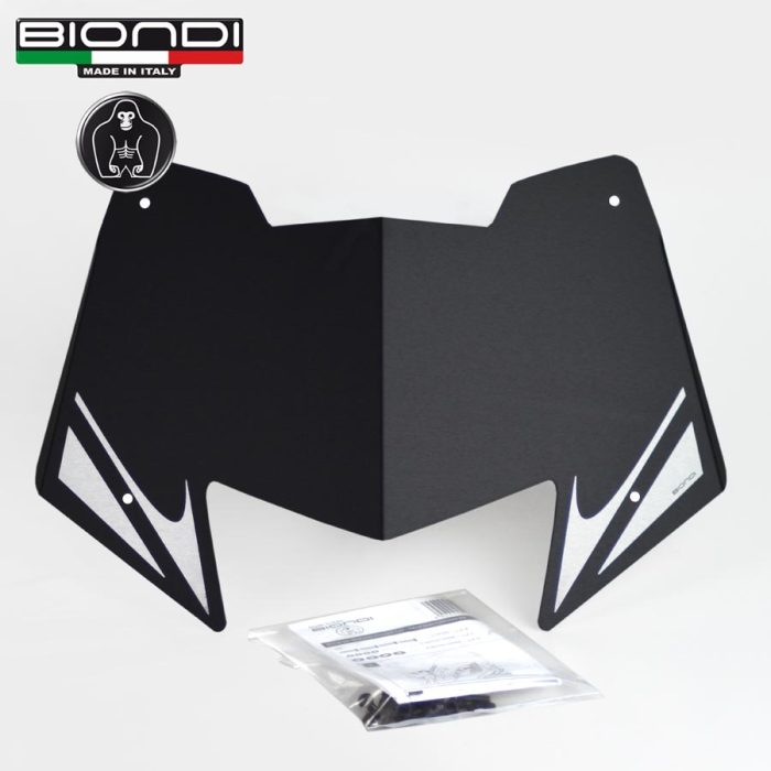 Cupolino ALLUMINIO Anodizzato e Satinato nero opaco- YAMAHA T-Max 530 cc. 2017-2019 e T-Max 560 2020-2021 (tutti i modelli)