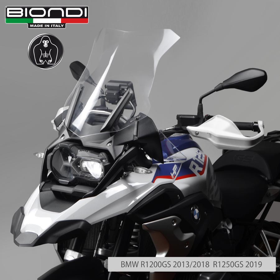 Cupolino Alto Trasparente (Misura Maxi) – BMW R1200GS 2013/2016 – R1200GS ADV 2014/2018 – R1200GS 2017/2018- R1250GS 2019-2023 – R1250GS ADV 2019-2023 - immagine 2
