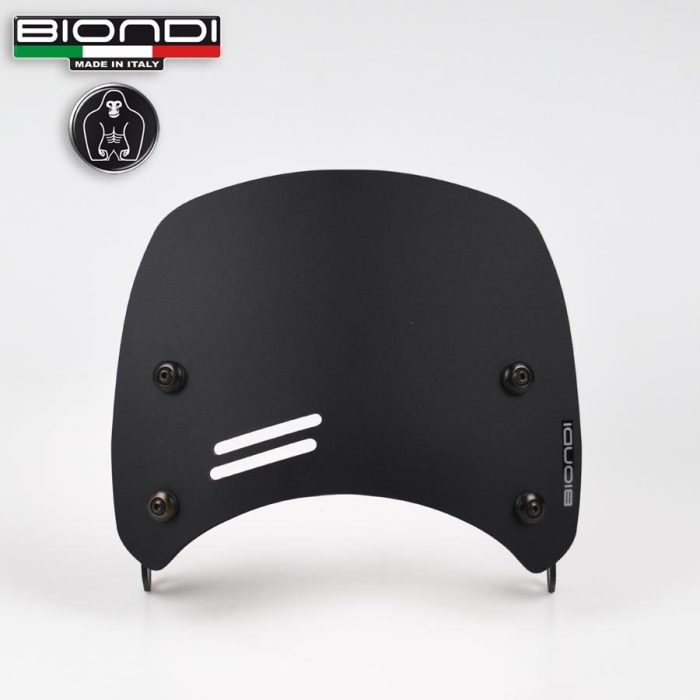 Windshield Satin Matt Black Mod. Caffè (Mounting kit included) – KAWASAKI Z900 RS – 2018-2020 and 2021…