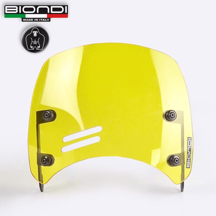 Windshield Yellow Mod. Caffè (Mounting kit included) – TRIUMPH BONNEVILLE T100 T120 (2021…)