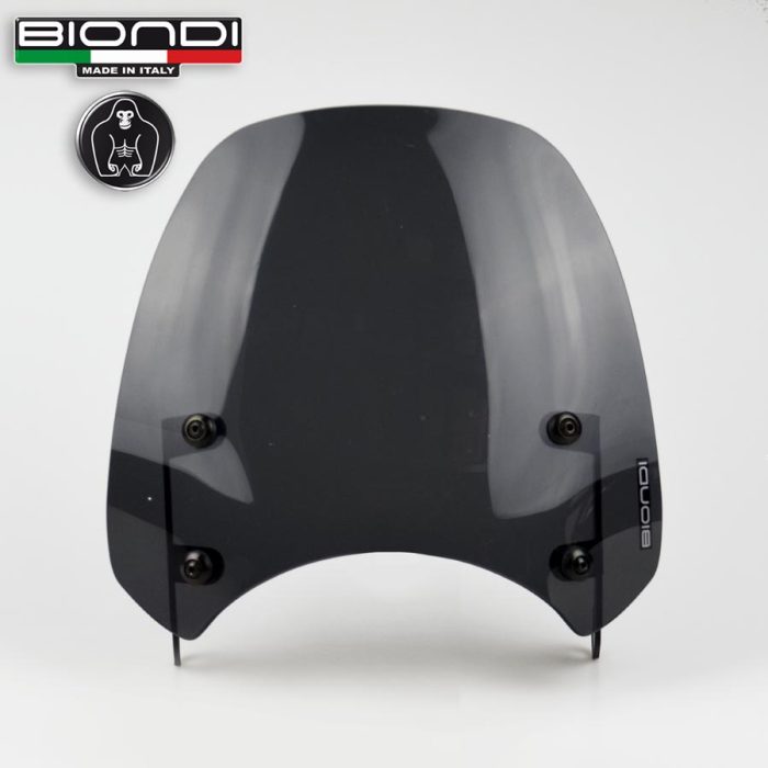 Windshield Smoke Grey Dark Mod. Sport (Mounting kit included) – TRIUMPH BONNEVILLE T100 T120 (2021…)