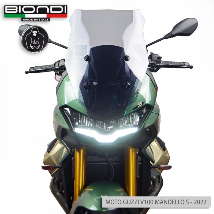 Windshield Smoke Grey Mod. Maxi-Touring – MOTO GUZZI V100 MADELLO – V100 MANDELLO S – 2022->