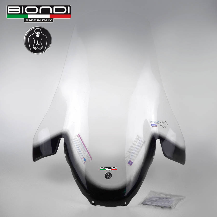 Parabrezza Mod. Club Trasparente (kit montaggio incluso) YAMAHA Majesty 250cc. 1997-1999