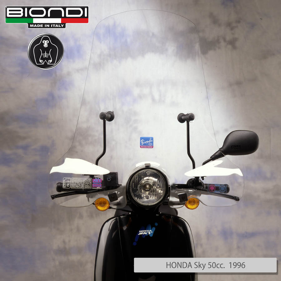 Parabrezza Mod. Club (solo schermo trasparente) - HONDA Sky 50 cc. 1996 - immagine 2