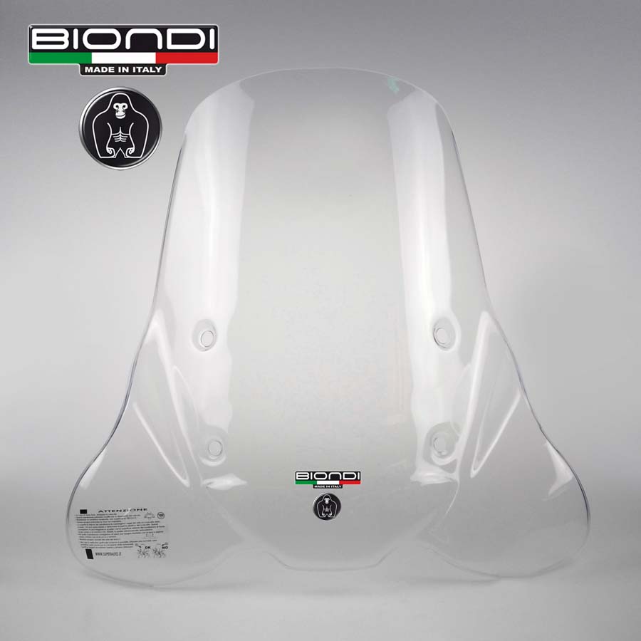 Parabrezza Mod. Club (solo schermo trasparente) - HONDA Zoomer 50cc. 2004, M.B.K. Doodo 125/150cc. 2000, PIAGGIO Skipper 125/150cc. 1999, YAMAHA Teo's 125/150cc. 2000 ... ETC.