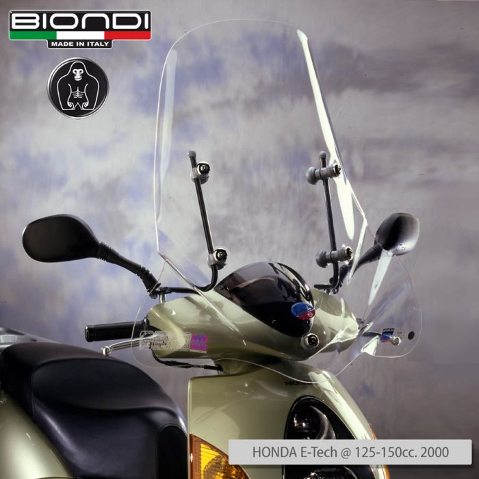 Windscreen for scooter Club Model (Only Screen) - HONDA E-Tech @ 125/150 cc. 2000 - Image 2