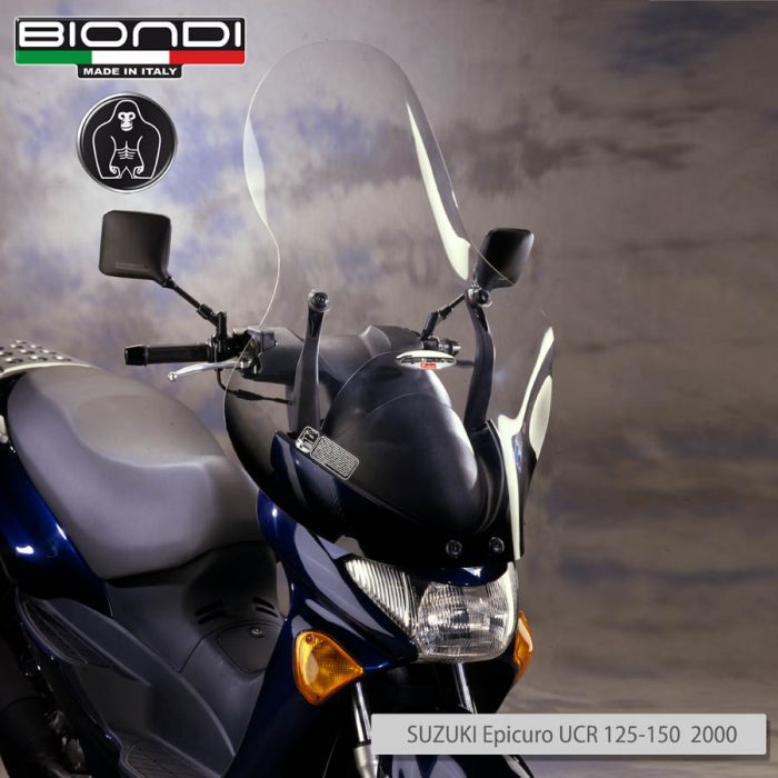 Windscreen for scooter Club Model (Mounting Kit Included) SUZUKI Epicuro UCR 2000 125/150 cc. 2000 - Image 2