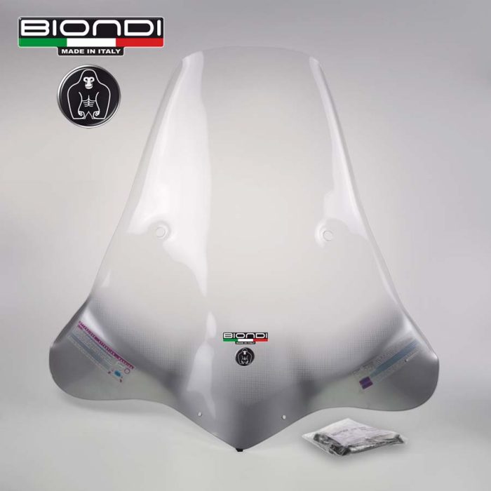 Windscreen for scooter Club Model (Mounting Kit Included) PEUGEOT Elystar 50/100/125/150 cc. 2002