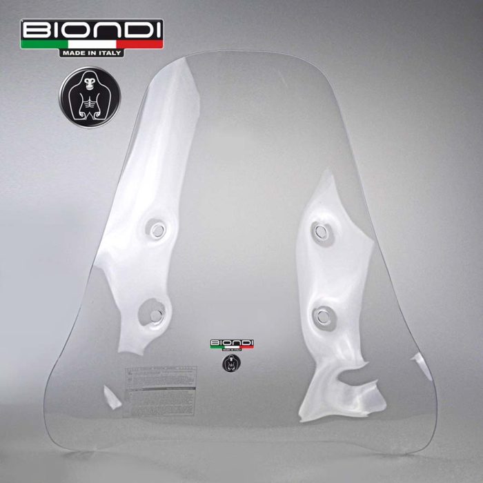 Parabrezza Mod. Club (solo schermo trasparente) – KYMCO Movie XL 125/150cc. 2000, Vitality 50cc. 2005, Vivio 125cc. 2000, MALAGUTI Blog 125ie/160iecc. 2010, SYM HD, YAMAHA Cygnus X 125/150cc. 2004-2005, Cygnus X 125/150cc. 2006; YADEA G5 2021… ETC…