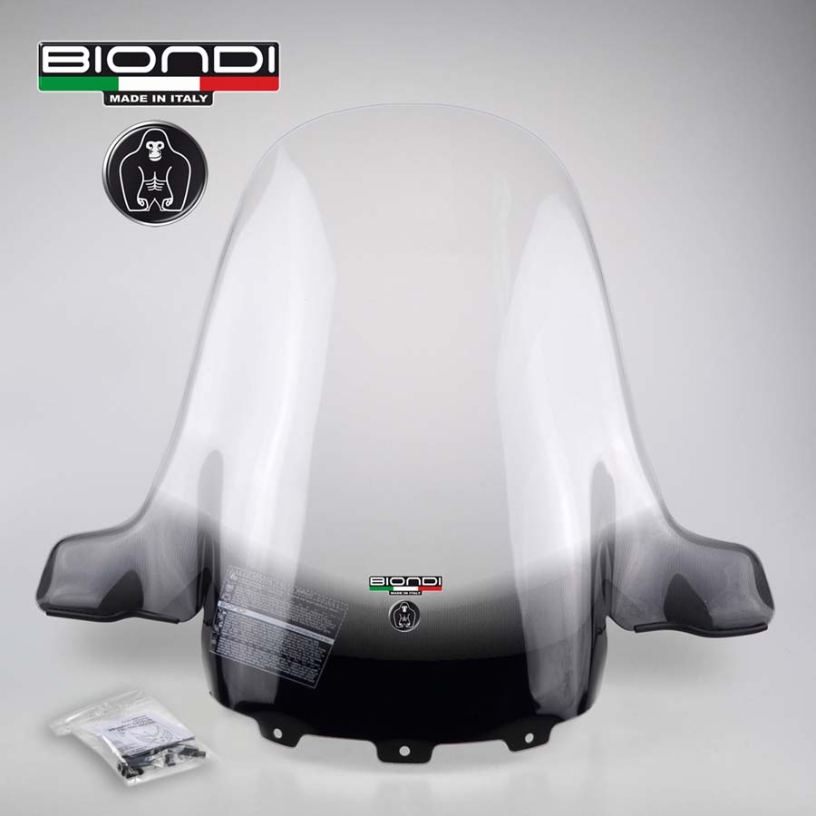 Windscreen for scooter Club Model (Mounting Kit Included) YAMAHA X-Max 250cc. 2005-2008