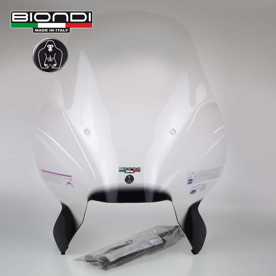 Parabrezza Mod. Club Trasparente (kit montaggio incluso) JIALING Traveller 125cc. 2005
