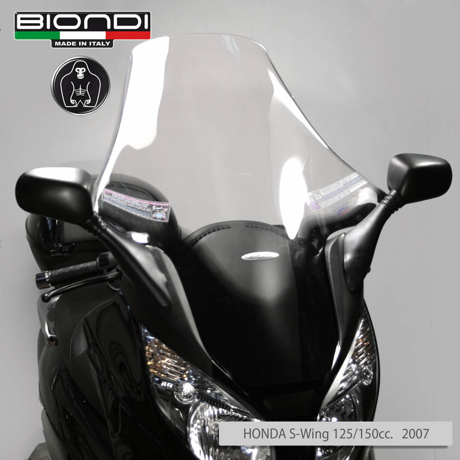 Windscreen for scooter Club Model (transparent screen)-HONDA S-Wing 125/150cc. 2007 - Image 2