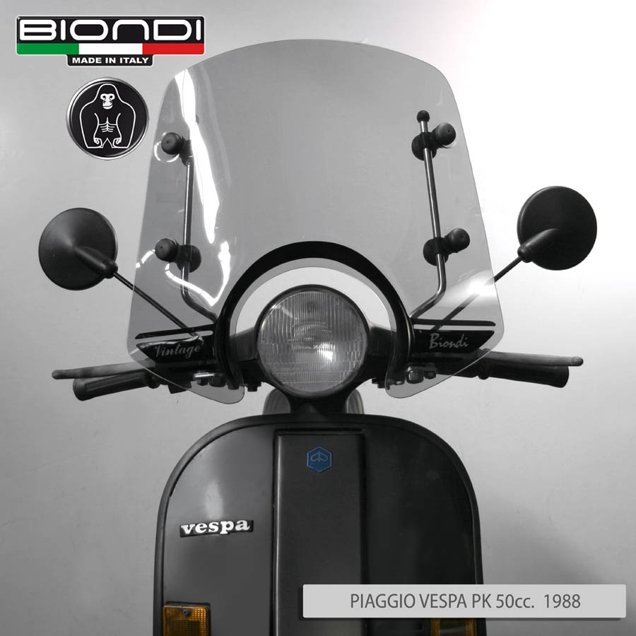 Cupolino Scooter Mod. LITTLE CLUB (solo cupolino) PIAGGIO Vespa GTS… etc. - immagine 6