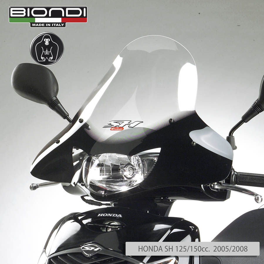 Cupolino Scooter Mod. Wild (solo cupolino) HONDA SHi 125/150 cc. 2005-2008 - immagine 2