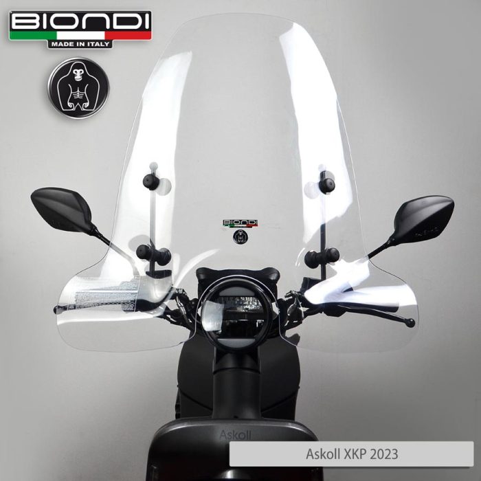 Windscreen for scooter Club Model (Only Screen) – Askoll XKP 2023, PIAGGIO->Vespa 125cc. Super 1966, Vespa 50/90cc. 1988, Vespa 50/90cc. 1963, Vespa Primavera 125cc. 1968-1983, Vespa Primavera ET3 125cc. 1976-1990, INNOCENTI Lambretta LI/TV-L-DL 1961->… ETC - Image 2