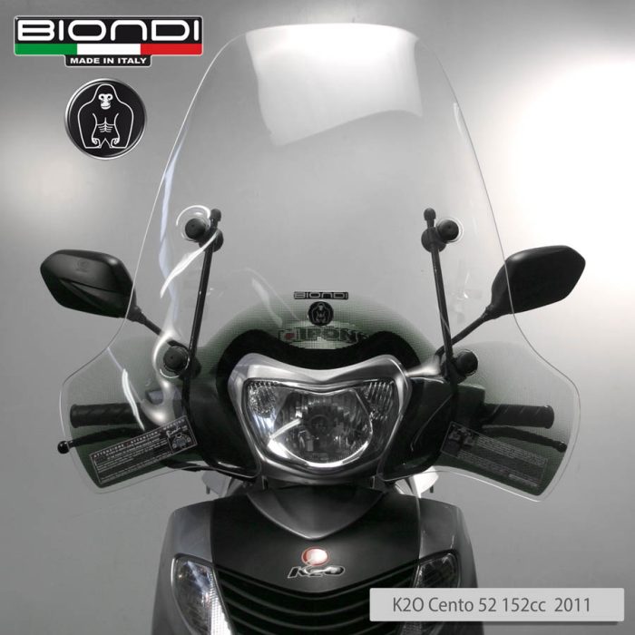 Windscreen for scooter Club Model (Only Screen) – – HONDA SH 300cc., Vision 50/110 cc. 2011, Vision 110cc. 2017 and 2021 and 2023, OVER b3 125cc., SYM HD 300cc. 2019… ETC - Image 5