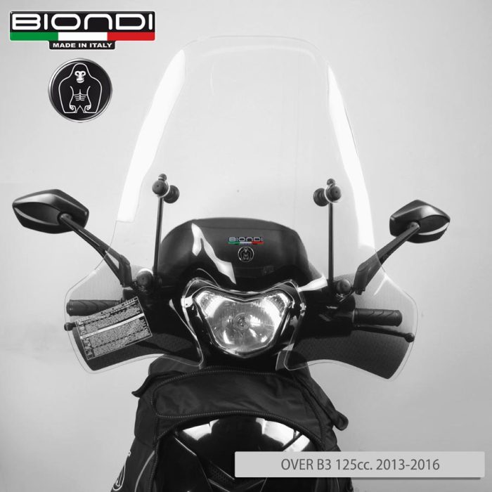 Windscreen for scooter Club Model (Only Screen) – – HONDA SH 300cc., Vision 50/110 cc. 2011, Vision 110cc. 2017 and 2021 and 2023, OVER b3 125cc., SYM HD 300cc. 2019… ETC - Image 7
