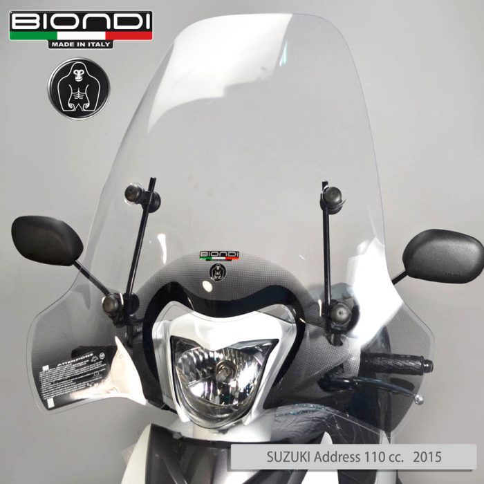 Windscreen for scooter Club Model (Only Screen) – – HONDA SH 300cc., Vision 50/110 cc. 2011, Vision 110cc. 2017 and 2021 and 2023, OVER b3 125cc., SYM HD 300cc. 2019… ETC - Image 6