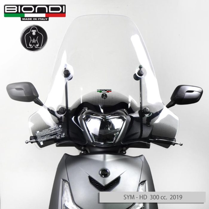Windscreen for scooter Club Model (Only Screen) – – HONDA SH 300cc., Vision 50/110 cc. 2011, Vision 110cc. 2017 and 2021 and 2023, OVER b3 125cc., SYM HD 300cc. 2019… ETC - Image 8