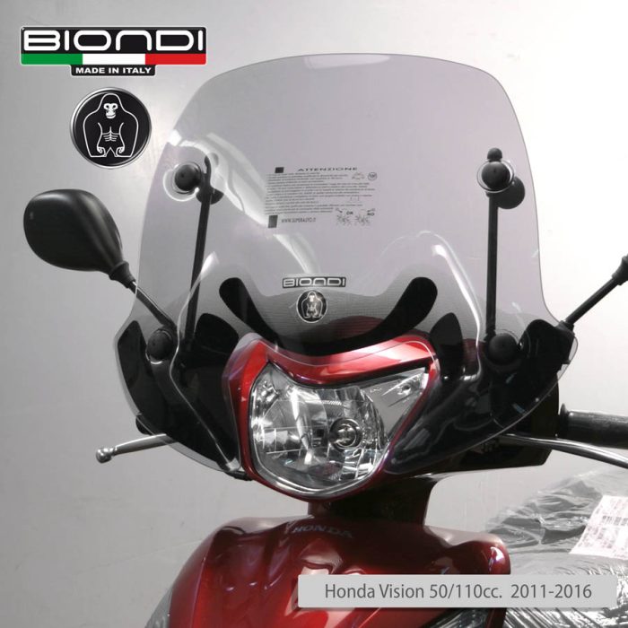 Small Windscreen for scooter Little Club Model (Only Screen) HONDA SH 300 cc. 2011… ect. - Image 3