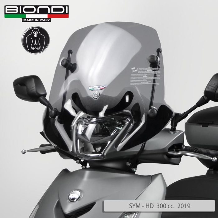 Small Windscreen for scooter Little Club Model (Only Screen) HONDA SH 300 cc. 2011… ect. - Image 4