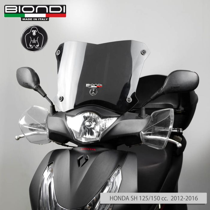 Cupolino Fumé scuro RICAMBIO LASTRA ORIGINALE (solo cupolino) HONDA SHi 125/150 cc. 2012/2016, SUPER SOCO  CUx  2019 - immagine 2