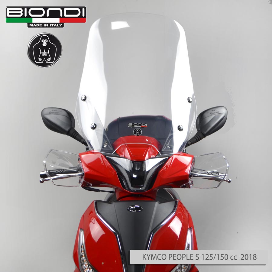 Parabrezza RICAMBIO LASTRA ORIGINALE – Kymco People S 125/150cc. 2018 (solo schermo trasparente) - immagine 2