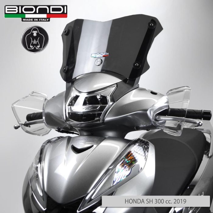 Cupolino Fumé scuro RICAMBIO LASTRA ORIGINALE (solo cupolino) HONDA SH 300cc. 2015/2018 e 2019 - immagine 3