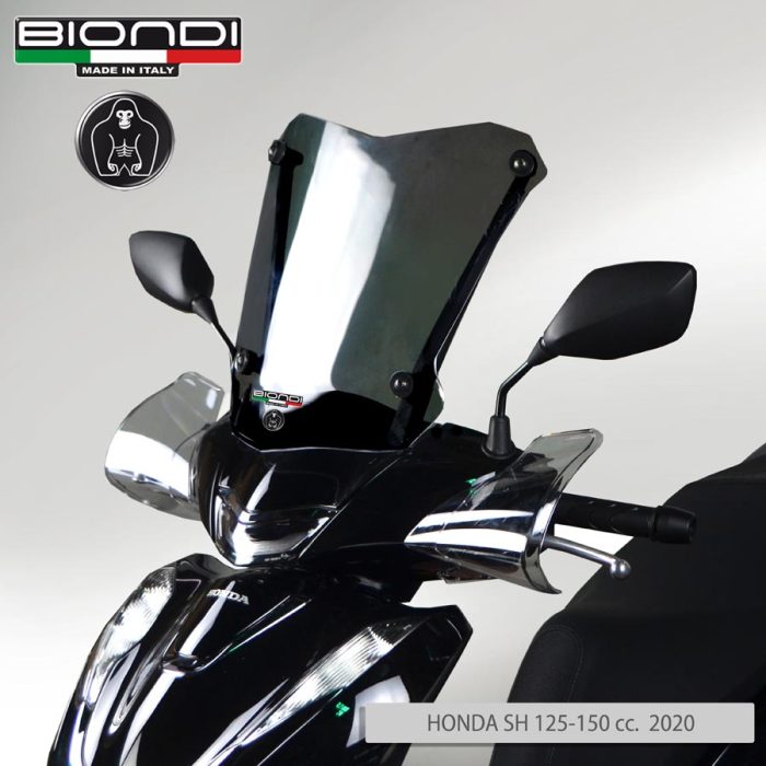 Small Windscreen substitute Original parts Little Club Model (Only Screen) HONDA SHi 125/150 cc. 2020 - Image 2