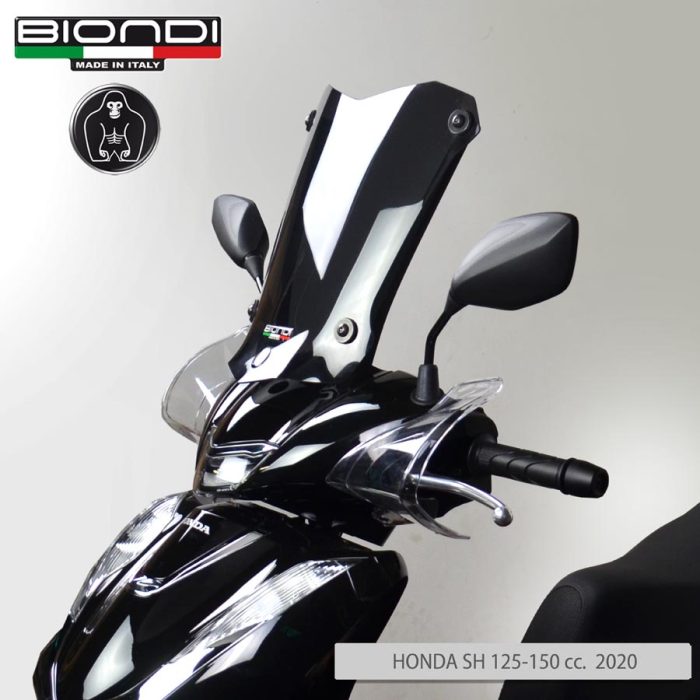Small Windscreen substitute Original parts Little Club Model (Only Screen) HONDA SHi 125/150 cc. 2020 - Image 3