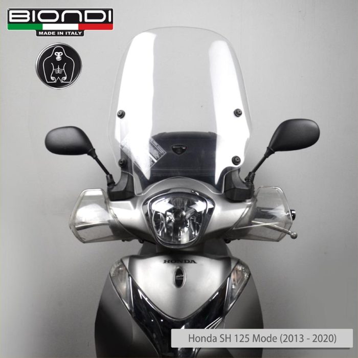 Parabrezza RICAMBIO LASTRA ORIGINALE - Honda SH Mode 125 cc. 2013-2020 (solo schermo trasparente) - immagine 2