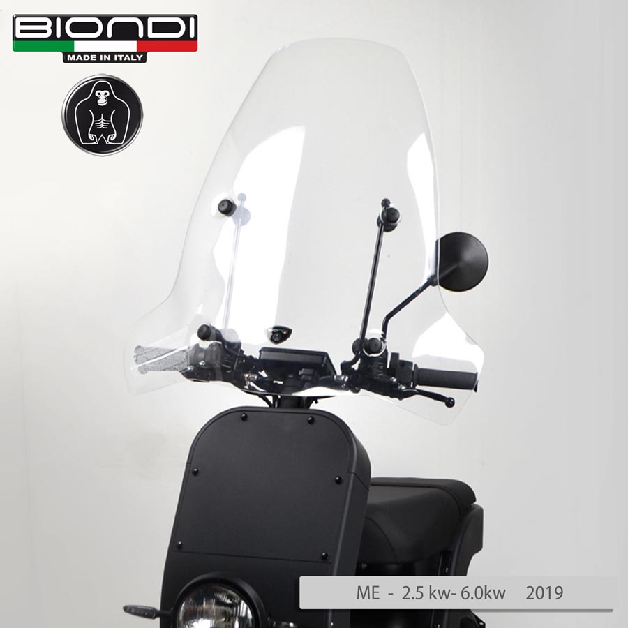 Parabrezza Mod. Z.. (solo schermo trasparente) – APRILIA Sport City, GILERA Runner, KYMCO Agility RS 2T” 50cc. Naked 2011, NIU N-Series 2019, UQi 2019, PIAGGIO Carnaby 125/200cc. 2007, PIAGGIO Liberty S 50-2T/50-4T/125/150/200cc. 2006, PIAGGIO NRG Extreme - immagine 4