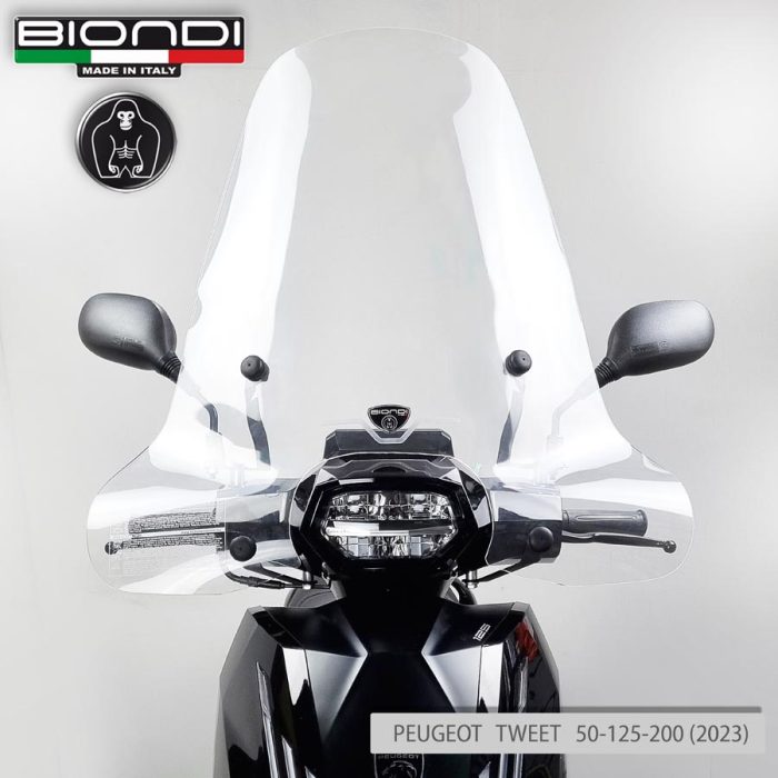 Windscreen for scooter Z… Model (Only Screen) – PEUGEOT TWEET 50/125/200 cc (FL) 2023 - Image 3