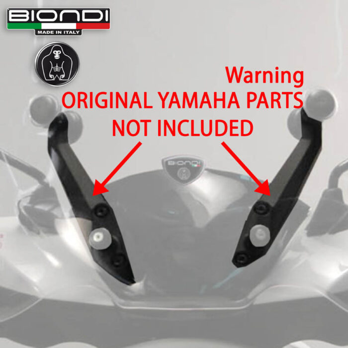 Mounting Kit for our Screens - YAMAHA  Xenter 125/150 cc. 2011 (attenzione: non compresi i supporti originali Yamaha) - Image 2