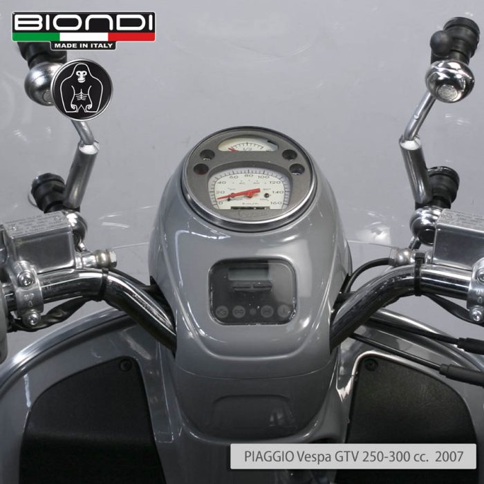 Mounting Kit for Screens -Vespa GTS SEI GIORNI 300cc. 2017-2022; GTV 250/300cc. 2007-2022 e 2023...