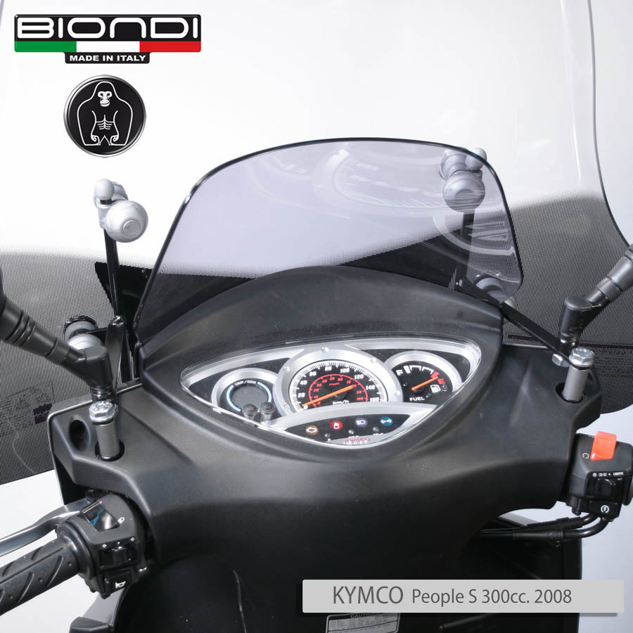 Kit Attacchi per schermi Parabrezza - KYMCO People S 300cc. 2008