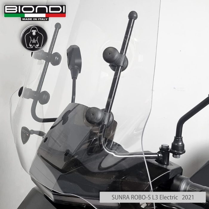 Mounting Kit for Screens - AXY - XINGYUE Mouse 125/150cc. 2006, Slurp 125cc. 2006-feb08, Slurp 50 cc. 2006, PEUGEOT Speed Fight 3 RS 50cc. 2013,SUNRA ROBO-S L3 Electric - 2021 - Image 2