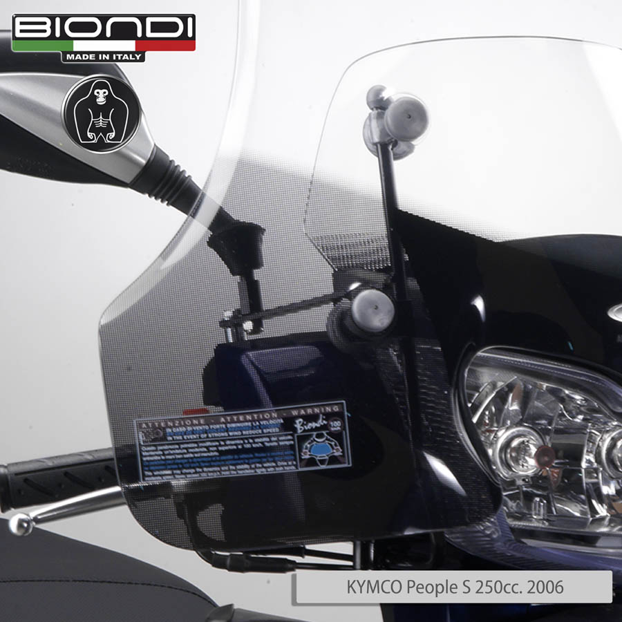 Kit Attacchi per schermi Parabrezza - KYMCO People S 250cc. 2006
