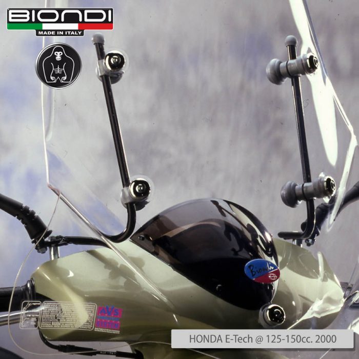 Windscreen for scooter Club Model (Only Screen) - HONDA E-Tech @ 125/150 cc. 2000 - Image 3