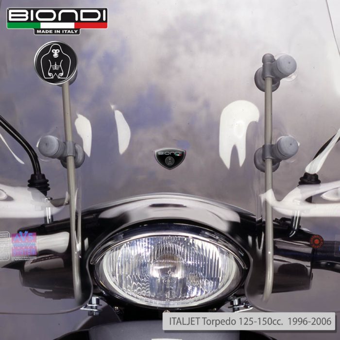 Kit Attacchi per schermi Parabrezza - ITALJET Torpedo 125/150cc. 1996-2006